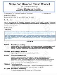 Finance & Resources Committee