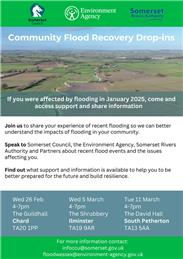 Community Flood Recovery Drop-ins
